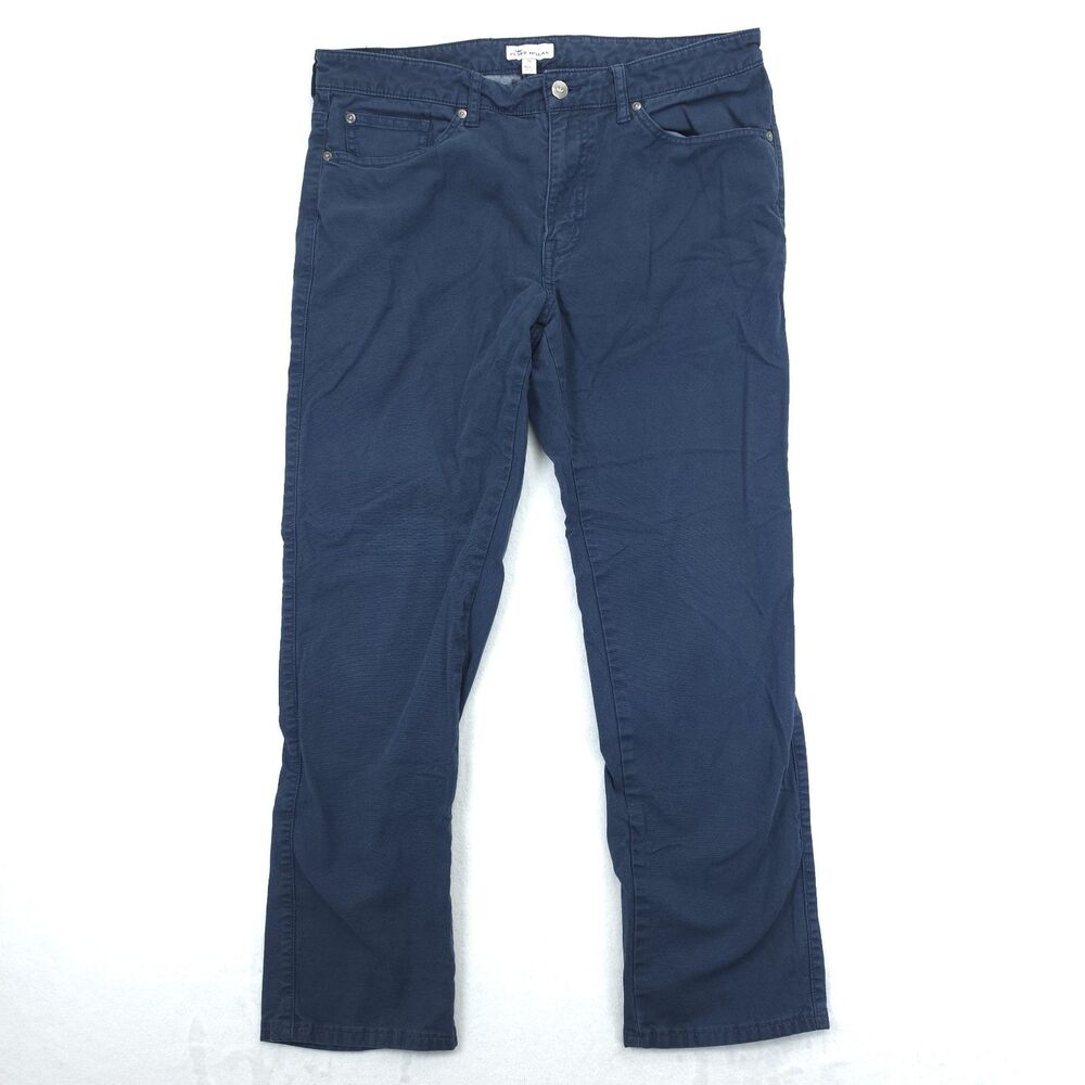 Peter Millar Pants Mens Size 34x28 Cotton Spandex Blue
